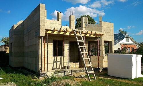строительство дома velox